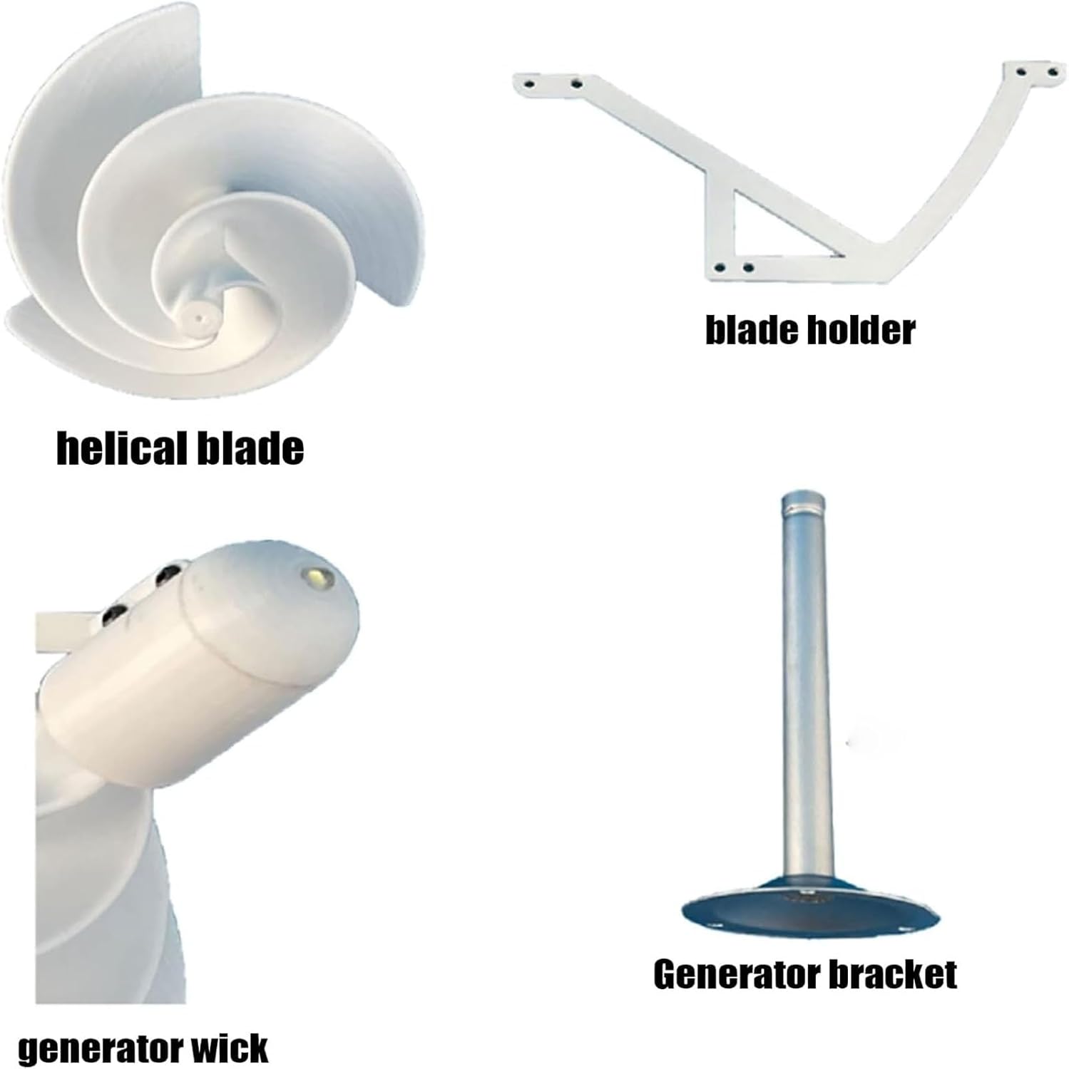 Archimedes Liam F1 Wind Turbine - Spiral Model, Home Electricity Generator, Small Wind Turbine for Home & Farm