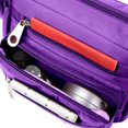 thumbnail image 6 of Women Multi Pockets Crossbody Bag Waterproof Nylon Single Shoulder Bag Travel Purses Handbags,Purple, 6 of 6