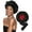 A, variant on AWAYTR Satin Bonnet Silk Bonnet for Sleeping Silk Sleep Cap Double Layer Hair Bonnet with Elastic Tie Band