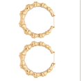 thumbnail image 3 of Sonducket 2 Piezas Pendientes de Mujer Patrón de Nudo de Bambú Western Punk Elegancia Elegante Chica Oreja Cuelga Joyería Decoración Mujeres Type3 NO3 Sonducket AP008993-05, 3 of 6