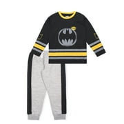 DC Comics Batman Boys 4-7 Long Sleeve T-Shirt & Jogger Sweatpants, 2-Piece Outfit Set