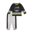 DC Comics Batman Boys 4-7 Long Sleeve T-Shirt & Jogger Sweatpants, 2-Piece Outfit Set
