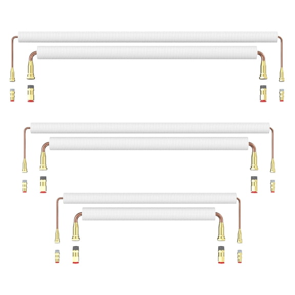 GeoCool No-Vac Line Set – Downflow, 3/8 x 3/4