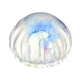 thumbnail image 1 of YFYANG Women's Double Waterproof Shower Cap, Ink Watercolor Art Reusable Hair Cap for All Hair Styles and Head Sizes, 1 of 9