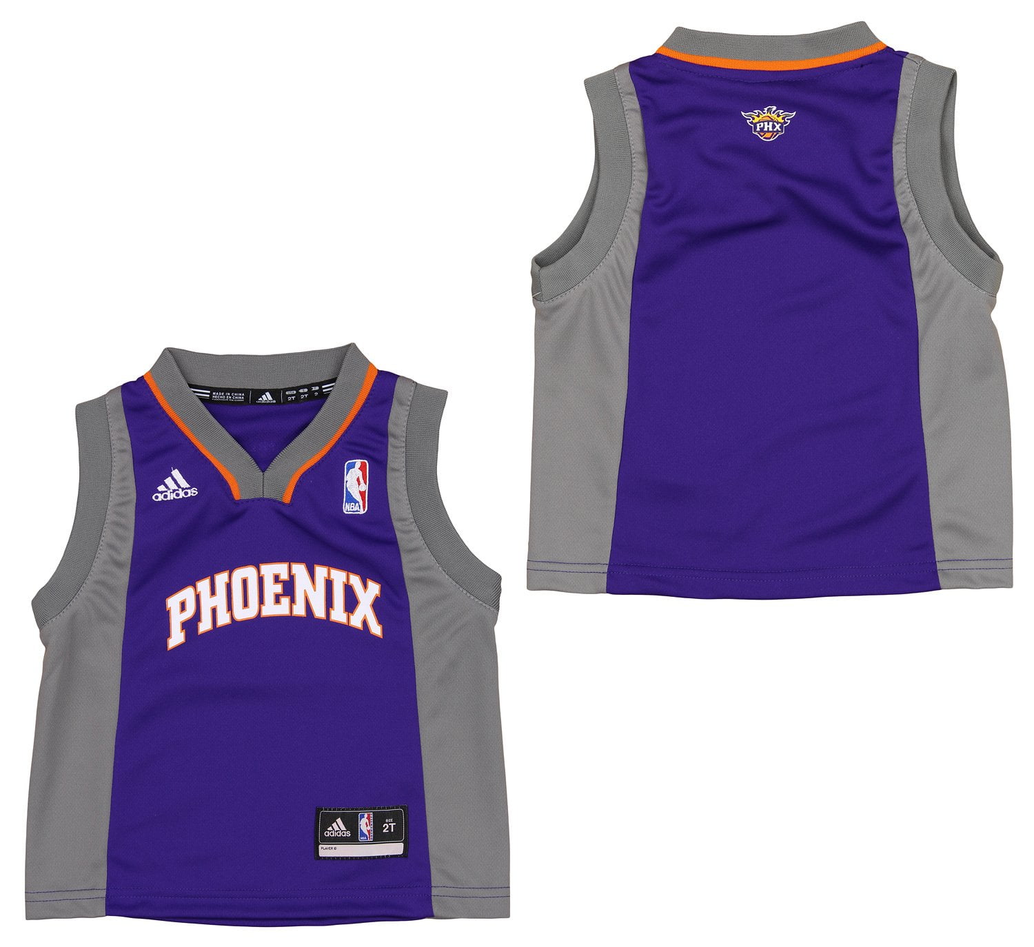 Adidas NBA Toddlers (2T4T) Phoenix Suns Away Team Jersey, Purple