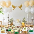 thumbnail image 5 of God Bless Honeycomb Centerpieces, Christian Baptism Table Decor with Olive Branch & Peace Pigeon for Easter Party,12pack, 5 of 6