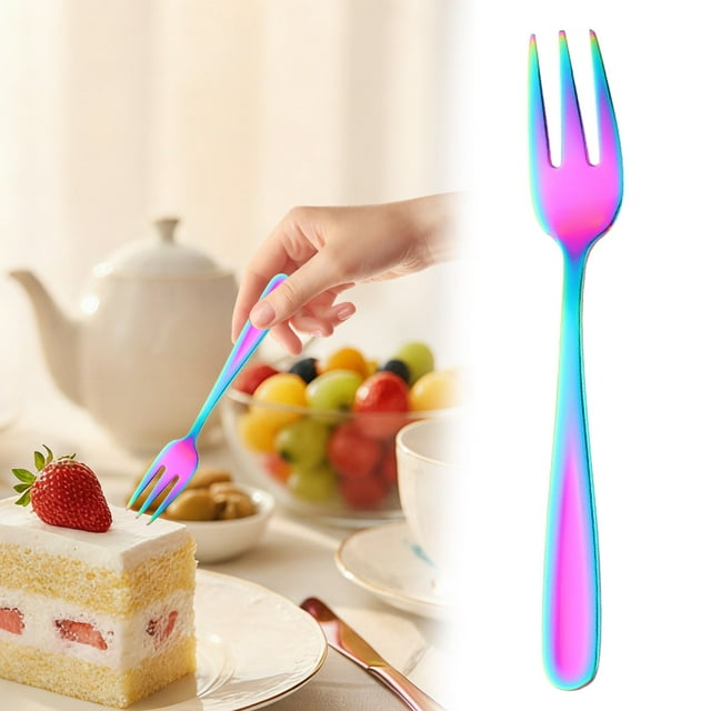 Large Forks Stainless Serving Fork Set For Buffet Cooking Dishwasher
