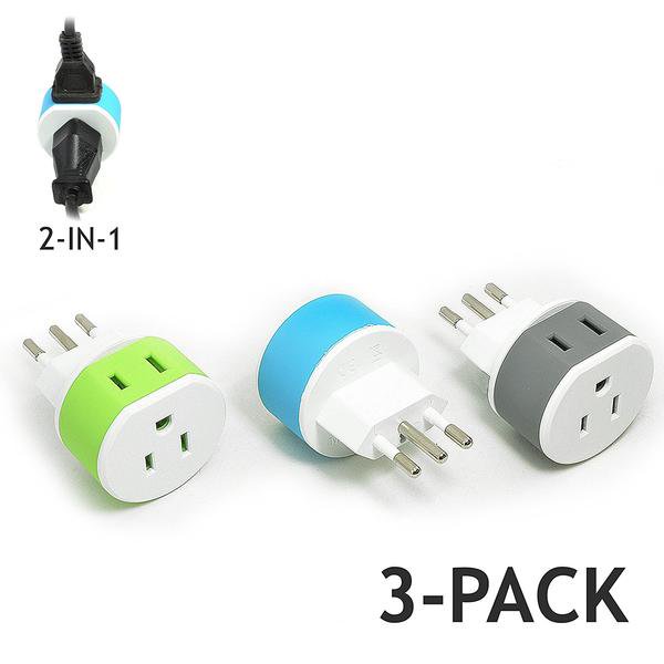 USA to Italy Plug Adapter