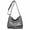 Grey, variant on Crossbody Bag for Women Soft PU Leather Hobo Handbag Multi-Pocket Shoulder Bag Ladies Casual Messenger Bags