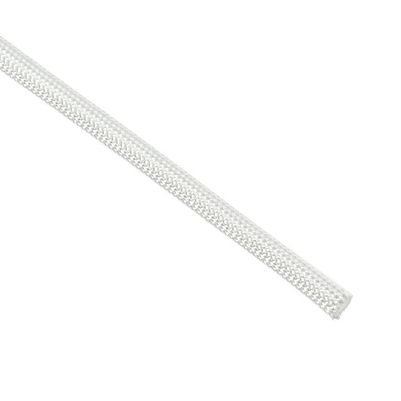 Uxcell 16.4Ft-4mm High TEMP Fiberglass Sleeve Insulation Cable Protectors White