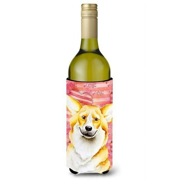 Corgi Love Wine Bottle Beverge Insulator Hugger