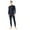 Navy, variant on Men's Thermal Underwear Thin Base Layer Cotton Sweater Clothes and Pants Set, Lightweight and Warm for Everyday Use in Cool Seasons,Navy,XL