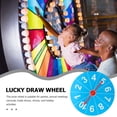 thumbnail image 4 of CIMAXIC Roue de Prix de Fête Jeu de Roue de Prix Roue de Chance Roue de Prix Bricolage Roue de Prix de Fortune Accessoire de Jeu,7.87"X7.87"X0.39 Pouces, 4 of 5