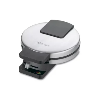 Calphalon Intellicrisp Waffle Maker, Easy Cooking, Nonstick, Dark