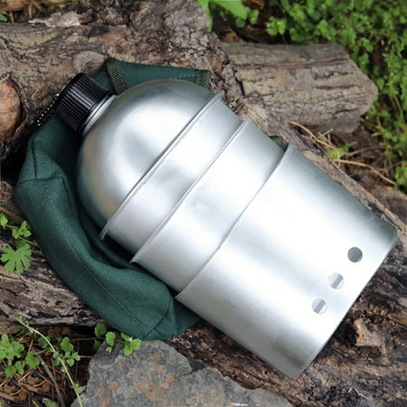 Kettle 3pcs Kettle Set With Cover Wood Stove Set Canteen Set Cookware Set X Set Canteen Cup Of 3 Cookware Silver