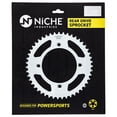 thumbnail image 2 of Niche 420 Pitch 47 Tooth Rear Drive Sprocket for Yamaha YZ65 519-CDS2592P, 2 of 5