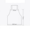 thumbnail image 6 of Kitchen Apron Waterproof Anti-oil Stain Adult PVC Pinafore for Cooking Kitchen Apron Household Tool, 6 of 7