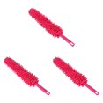 thumbnail image 4 of ZheElen Soft Microfiber Clean Anti Static Turkey Feather Duster Cleaner Brush For Home red 3Set, 4 of 6