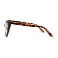 thumbnail image 2 of Classic Gothic True Cat Eye Frame Blue Light Filtering Computer Glasses Tortoise, 2 of 4