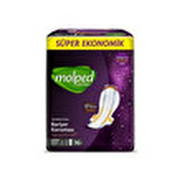 Molped Serviettes Hygiéniques Supernight Super Night Lot de 16
