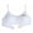 White, variant on VerPetridure Girl's Seamless Wirefree Comfort Bralette Bra with Adjustable Straps