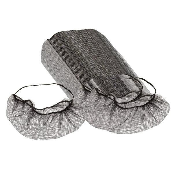 100 Cubiertas Desechables Para Barba - Malla Transpirable De Nailon, Blancas, Para Restaurantes, Sanidad O Laboratorios