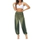 thumbnail image 1 of Txlixc Pantalones de entrenamiento para mujer, estampado digital bohemio, pantalones de yoga sueltos con lado dividido Txlixc Estilo de ocio, 1 of 9