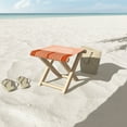 thumbnail image 2 of Society6 Grace Terracotta Pastel Folding Stool, 2 of 2