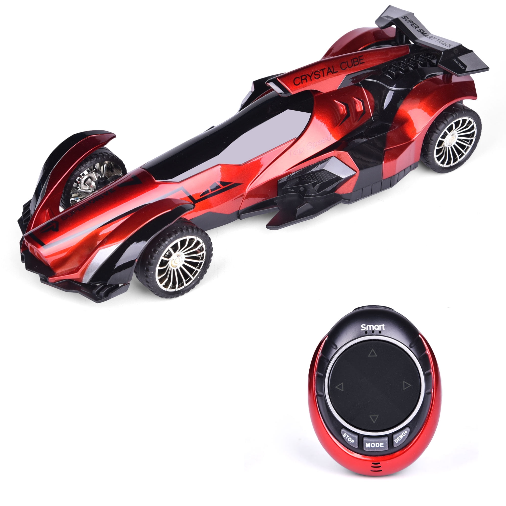 High Speed RC Sport Racing Car w/ 2.4GHz Remote Control, Smart Watch Voice Command -Red