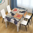 thumbnail image 3 of Yayeee Tablecloths for Rectangular Tables 60 x 120 inch Party Table Cover, Cats and Hearts, 3 of 6