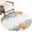 White, Crisp White, Pumpkin Orange, Sage Green, variant on Small Round Rug 3Ft, Thanksgiving Pumpkin Non-Slip Washable Circle Rugs Carpet, Farmhouse Retro Fall Eucalyptus Leaves Indoor Outdoor Rug Floor Mats Throw Runner for Bedroom Living Room Bathroom
