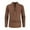 W01-Brown, variant on JUUYY Men's Lace Up Retro Long Sleeve Shirts Renaissance Tops Trendy Fall Spring Blouse Trendy Shirt Army Green XXXL