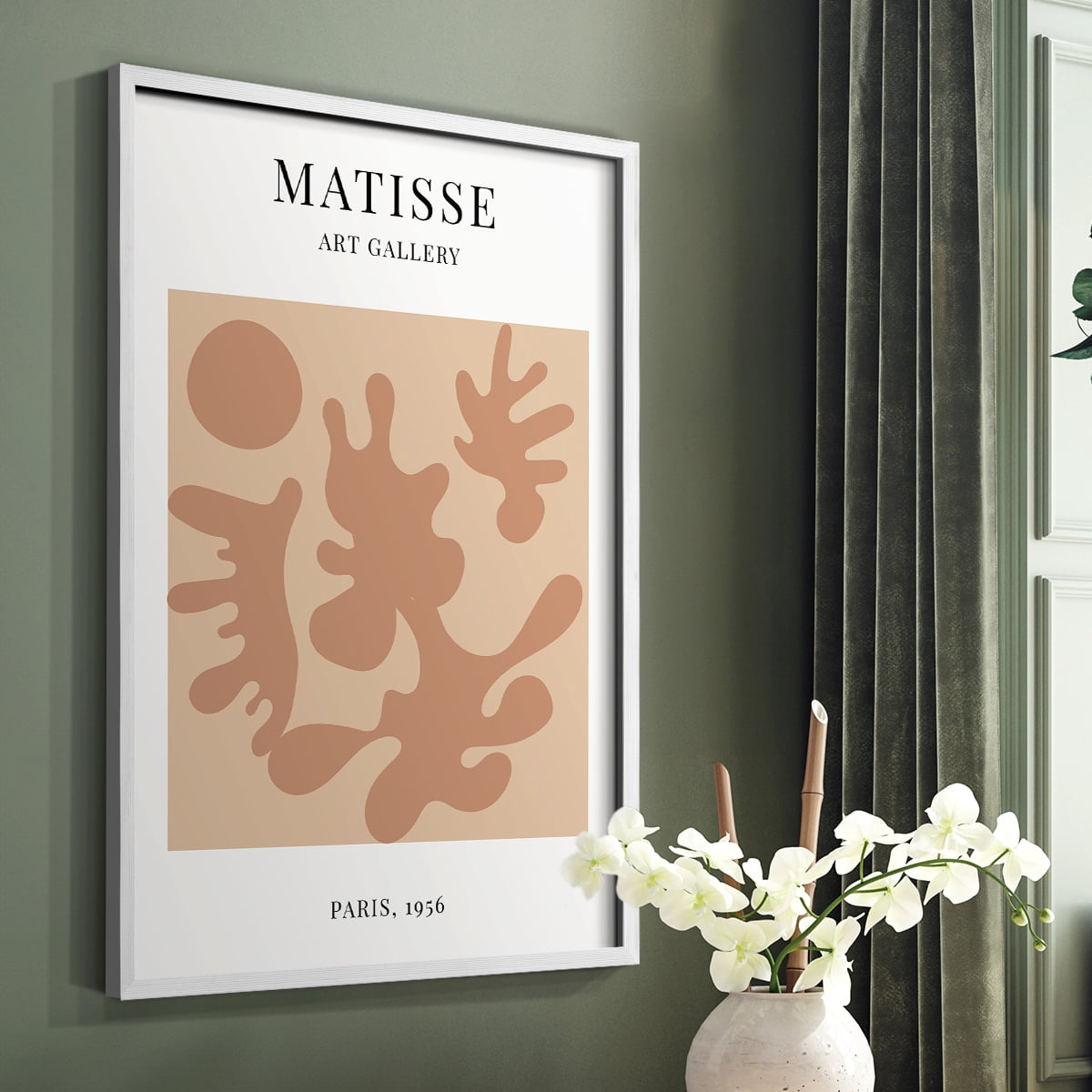 Matisse LXVIII Framed Print - Solid Wood