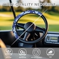 thumbnail image 3 of ZUXONGSY Blue Camo Golf Cart Steering Wheel Covers Universal Car Wheel Cover Easy to Install Club Car Steering Wheel Cover Elastic Car Steering Wheel Protector Cover for Club Car Golf Cart, 3 of 7