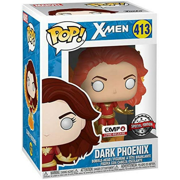 Funko Pop! Marvel: Dark Phoenix Chase (Exclusive) Glow in The Dark
