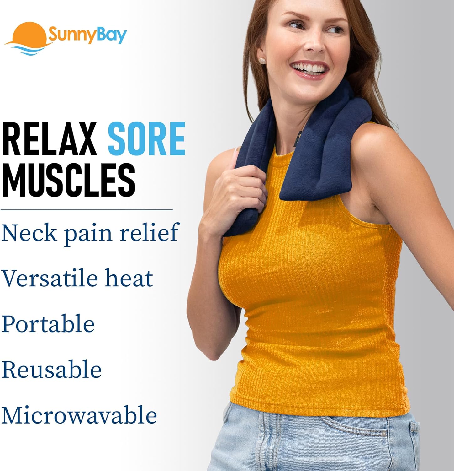 Sunnybay Microwave Heating Pad For Neck And Shoulders 26" photo 3