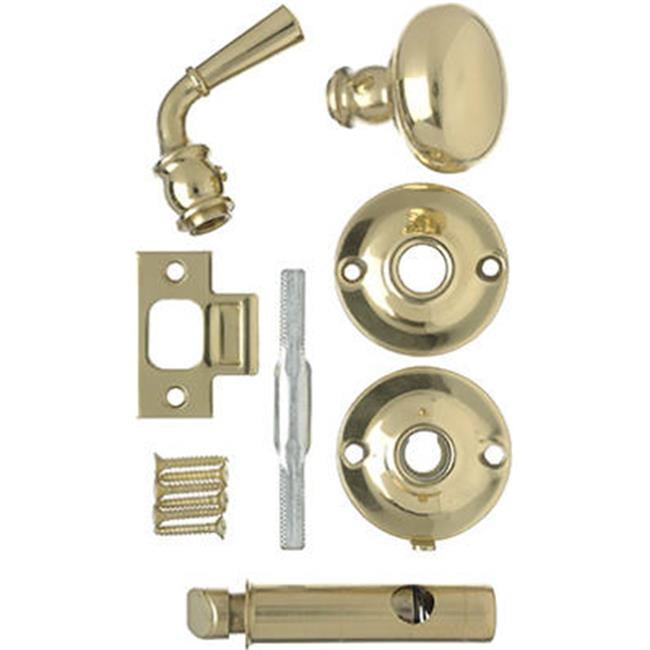 V2200br Mortise Screen Door Knob Latch 44 Polished Brass