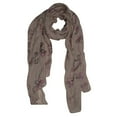thumbnail image 5 of Summer Fashion Blossom Embroidered Sheer Floral Scarf Wrap Shawl, 5 of 5