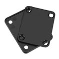 thumbnail image 6 of Durable Reinforced Steel Alloy Neck Plate with Screws Parts for Electric Guitar Bass(Black), 6 of 7