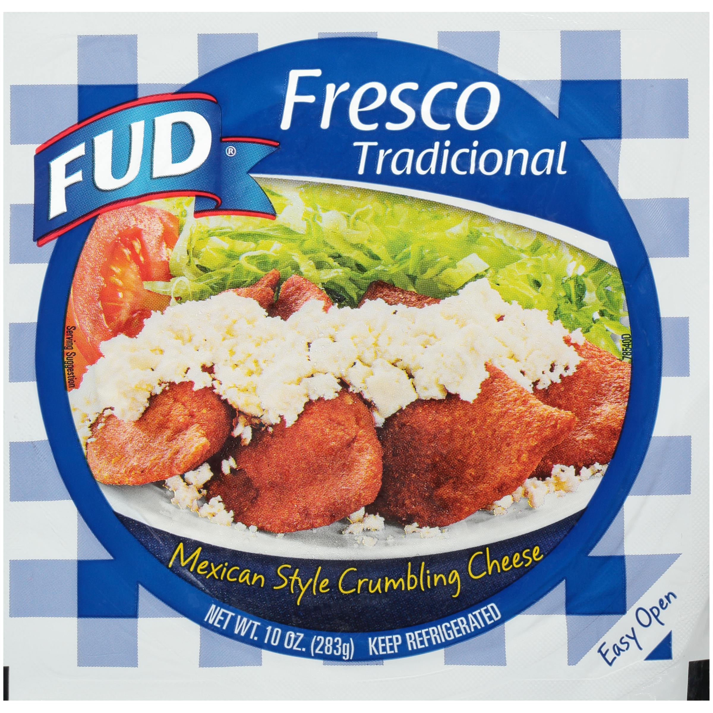 Fud Fresco Natural Mexican Style Crumbling Cheese, 10 Oz.