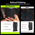 thumbnail image 3 of Wallet Extremus: bolsillo frontal minimalista con bloqueo RFID, negro, 3 of 9