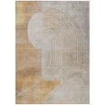 thumbnail image 2 of Addison Rugs Chantille Indoor/Outdoor Transitional Geometric Gold Machine Washable Rectangle Rug, 8' x 10', 2 of 8
