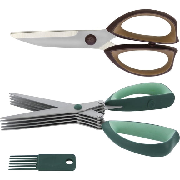 J.A. Henckels International 11517-100 Take-Apart Kitchen Shears, 3.375, Black/Stainless Steel/Blue — Residential Use, Standard Application