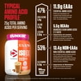 thumbnail image 7 of Dymatize ISO100 Hydrolyzed Whey Isolate Protein Powder, Dunkin' Cappuccino, 25g Protein, 20 Serv, 7 of 7