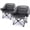 Gery XL, variant on Camping Chairs for Adults Heavy Duty Padded Folding XL Camp Chairs with Cup Holder, Supports 500lbs, Oversized Large Outdoor Widen Comfy Lawn Chairs for Tailgating Sports Beach Yard