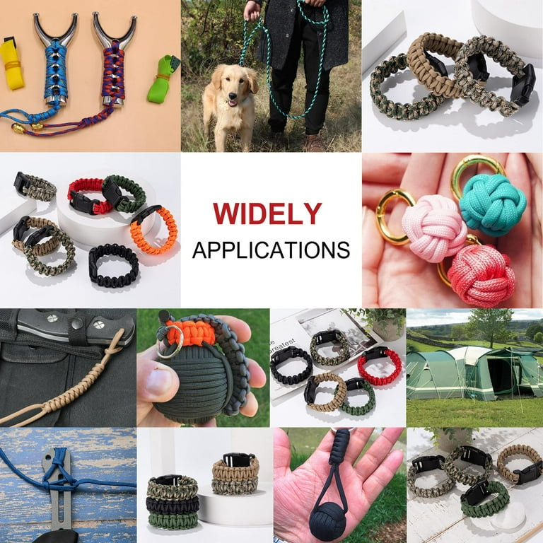 Different types on sale of paracord