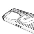 thumbnail image 3 of Chicago White Sox Text Backdrop Clear iPhone Case, 3 of 7