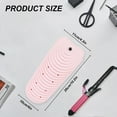 thumbnail image 7 of Heat Resistant Silicone Mat Pouch for Hair Straightener, Non-slip Travel Pad Cover for Curling & Flat Iron, Portable Styling Heat Mat Holder for Curler Wand and Hot Waver (Pink), 7 of 7