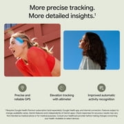 Google Fitbit Edge - Health and Fitness Tracker - with AMOLED Screen - Compatible with Android and iOs - featuring personal coaching built with Gemini - Olive