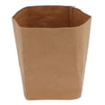 thumbnail image 1 of Washed Kraft Paper Bag, Multipurpose Tear Resistant Waterproof Wear Resistant Kraft Paper Food Storage Bags Practical  For Fruits For Household Sundries S,M,L,XL, 1 of 8